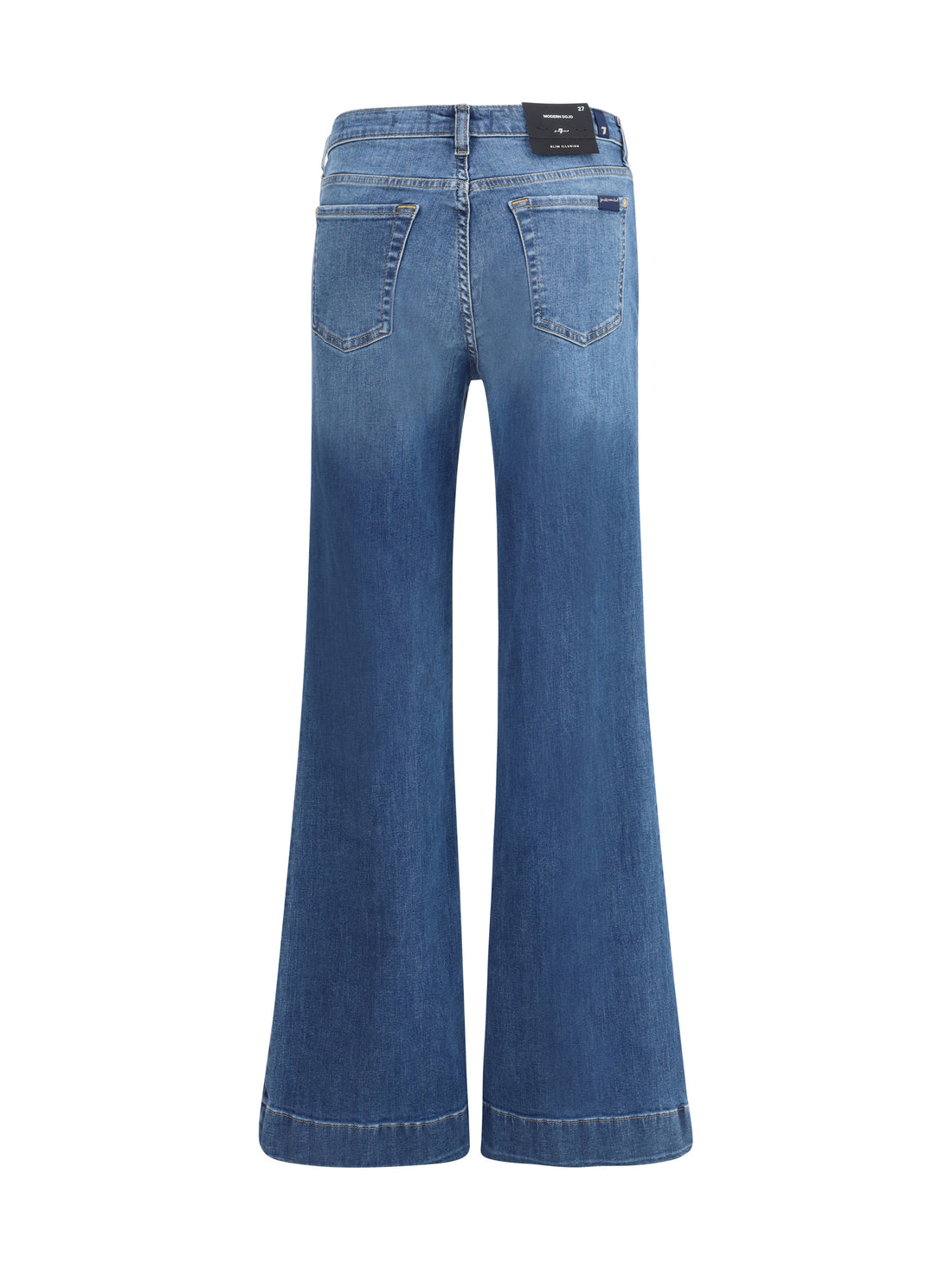 7FOR 24 modern dojo flare jeans
