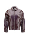 vinyl bomber jacket