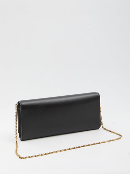 SAINT LAURENT OS kate baguette clutch 