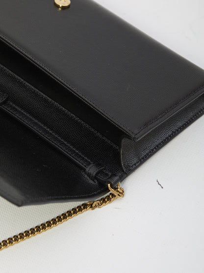 SAINT LAURENT OS kate baguette clutch 
