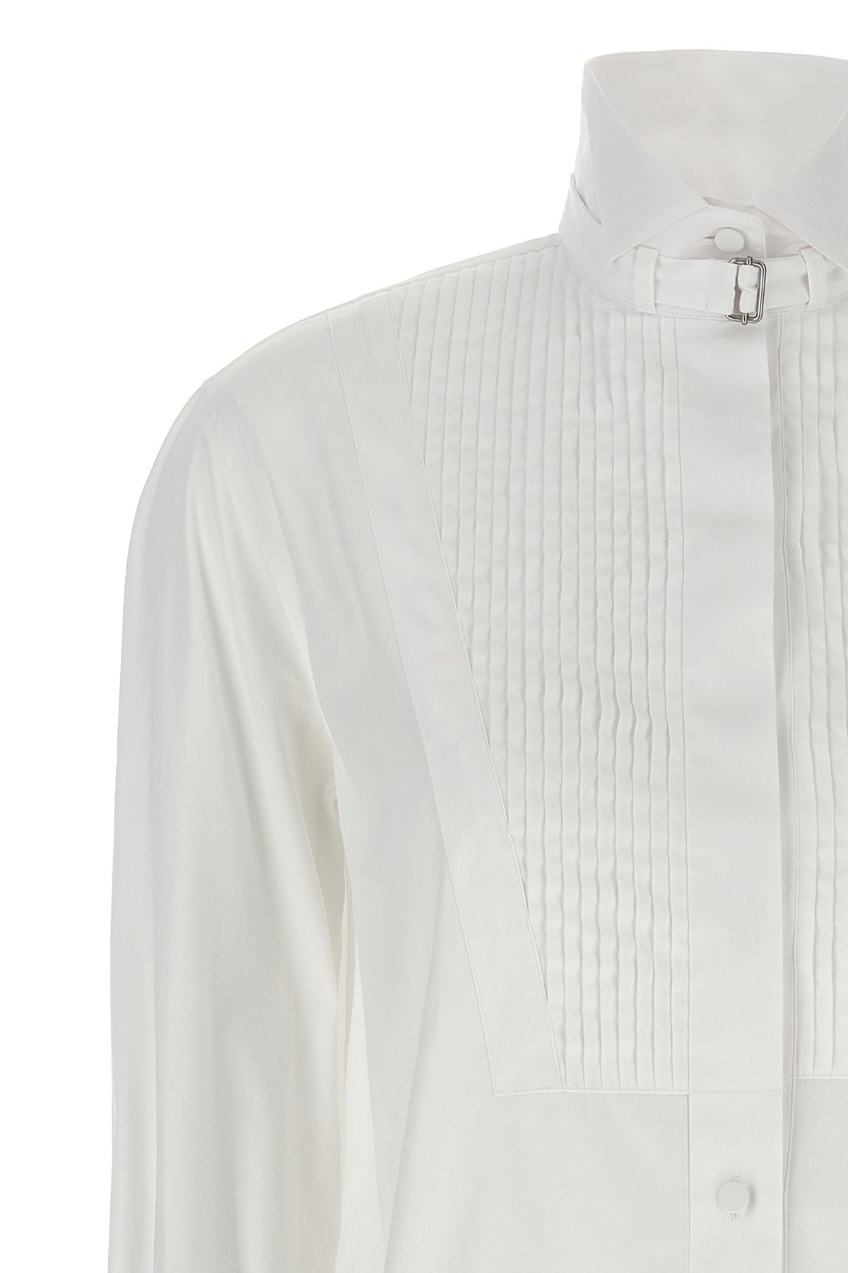 tuxedo cotton poplin shirt