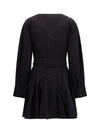 short shirt dress with belt