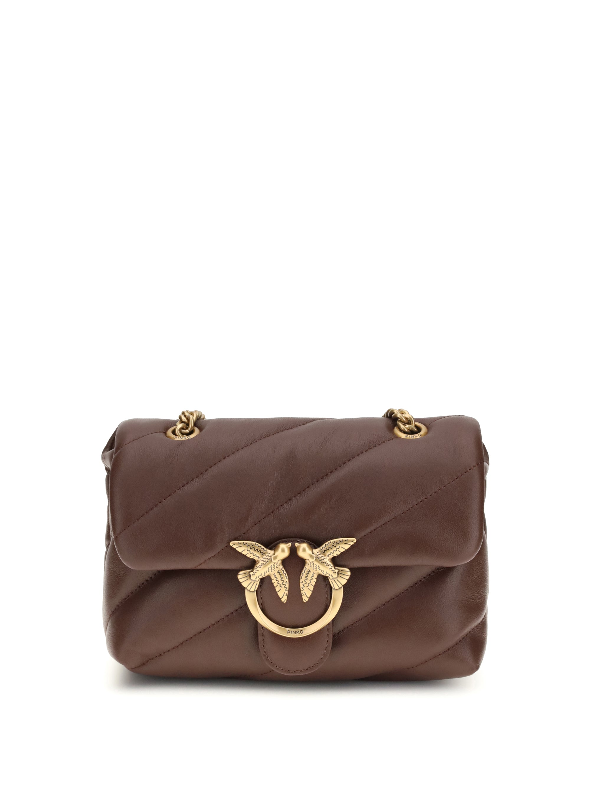 PINKO OS love mini puff shoulder bag