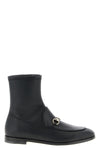 gucci jordaan stretch leather ankle boots