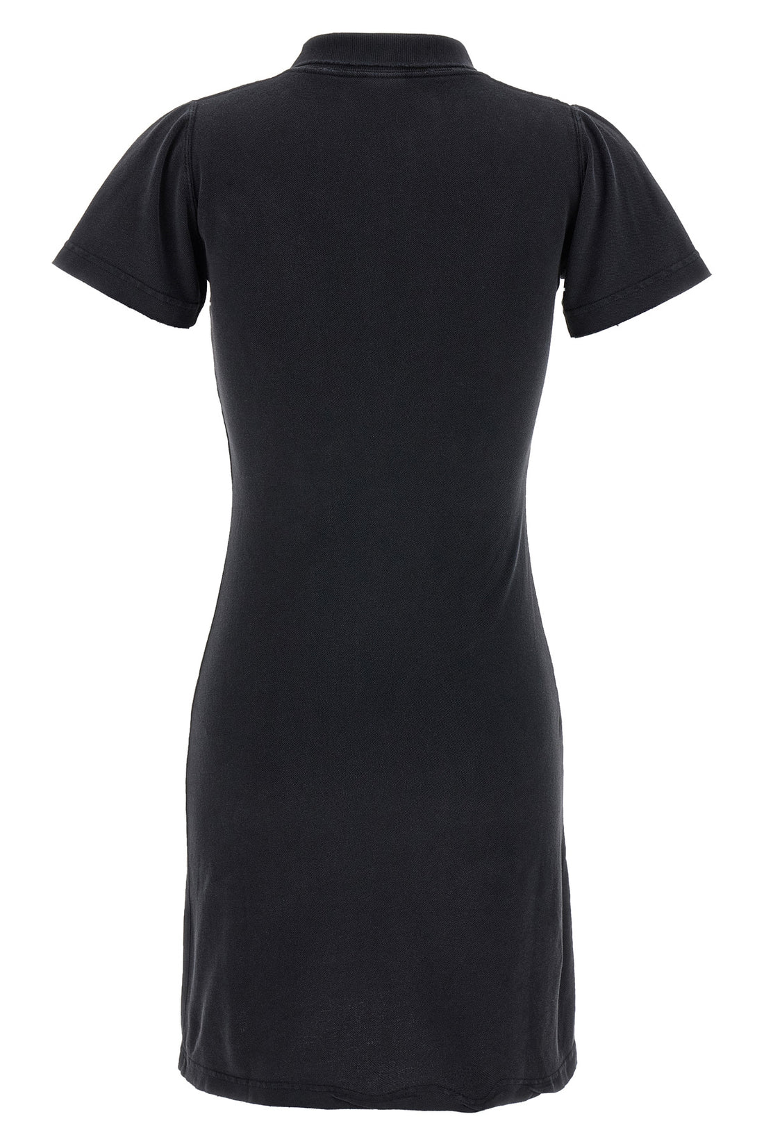 BALENCIAGA M delavé used-effect cotton piqué mini dress