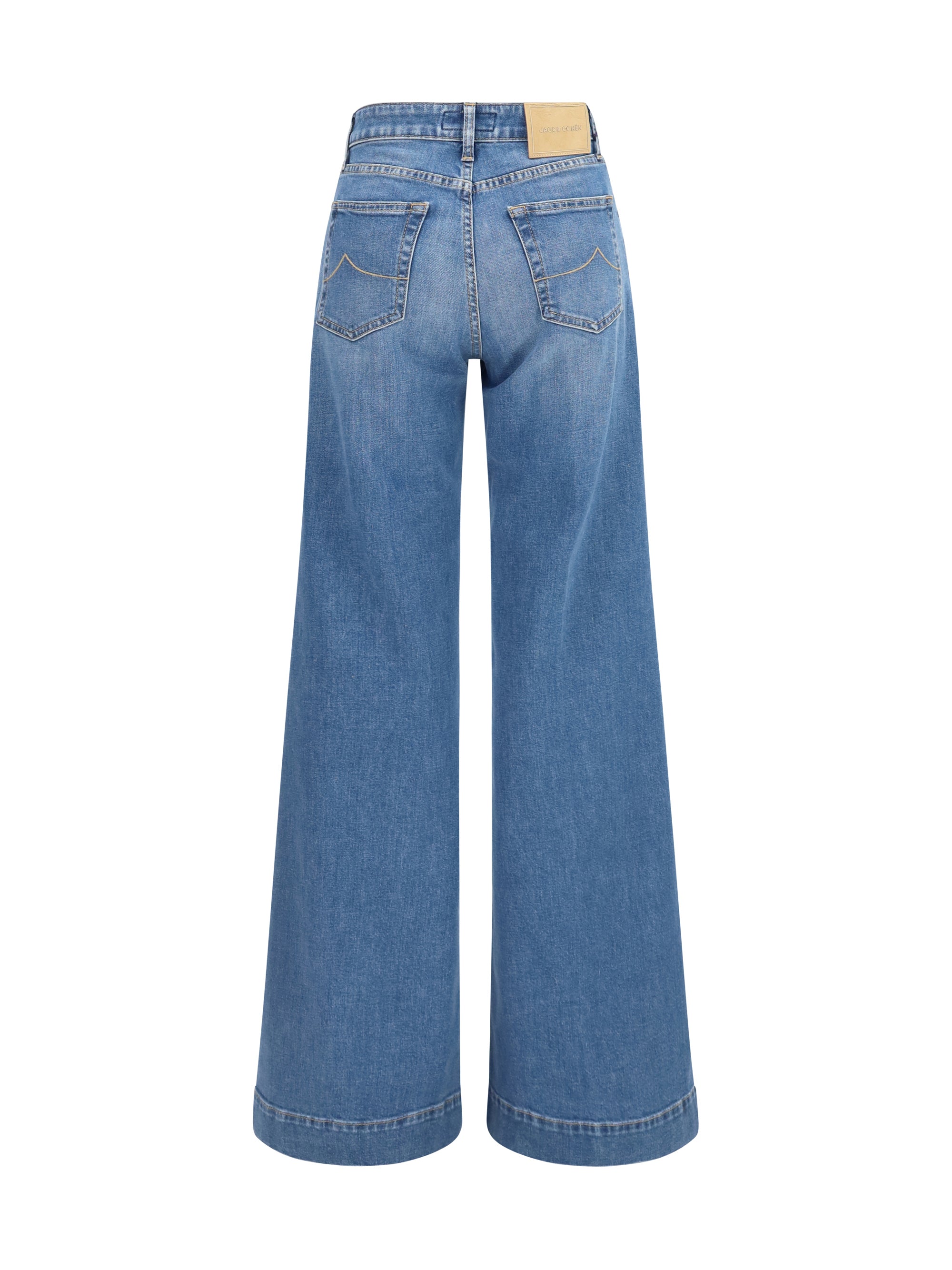 wide-leg jeans