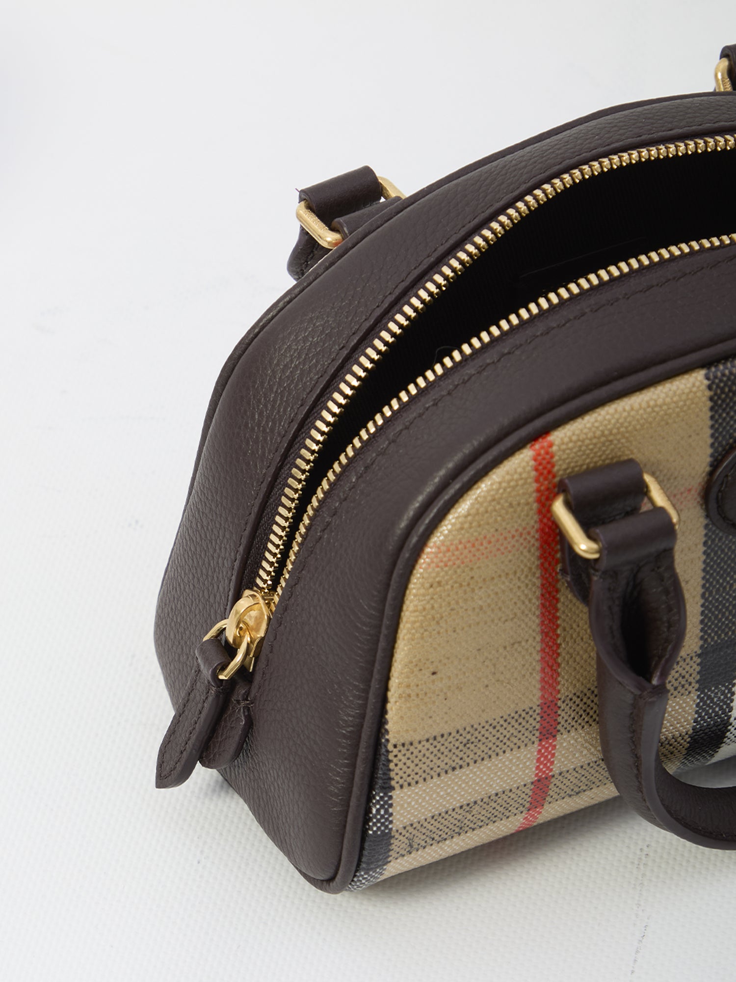 BURBERRY OS highlands bowling bag