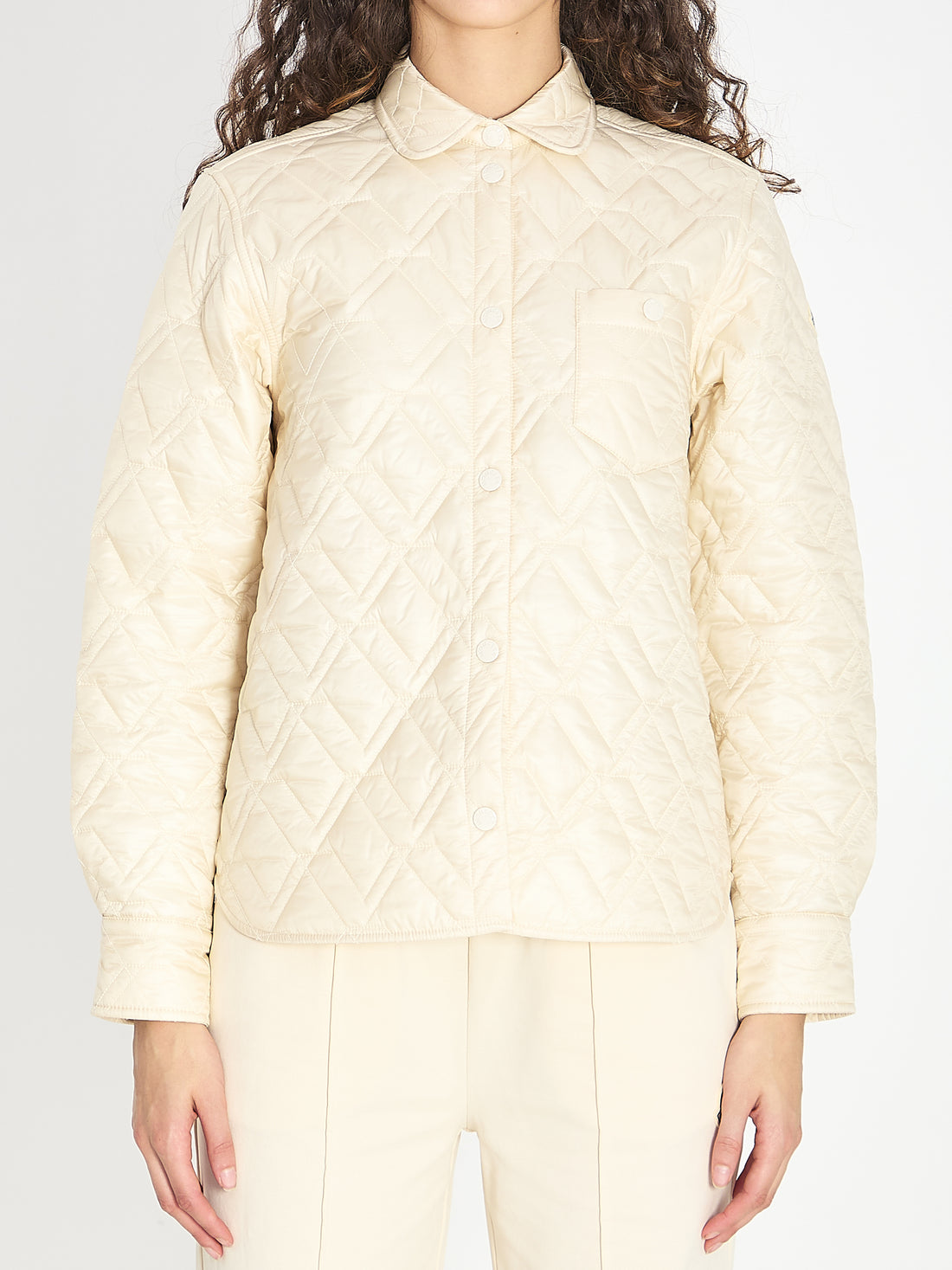 MONCLER 40 quilted shirt