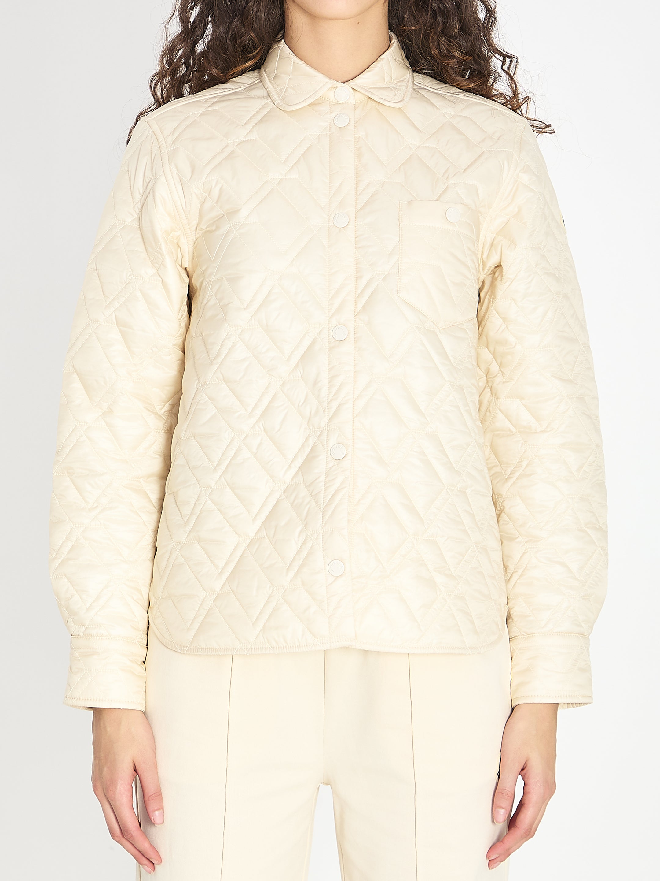 MONCLER 40 quilted shirt