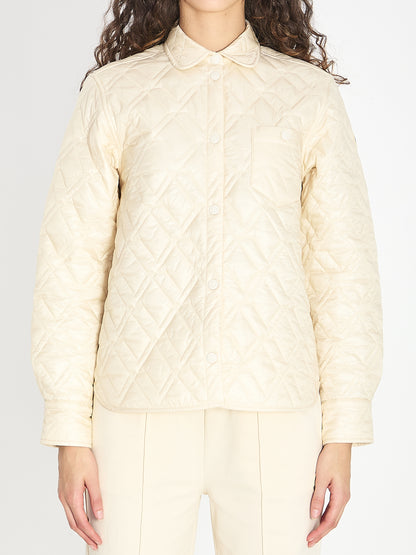 MONCLER 40 quilted shirt