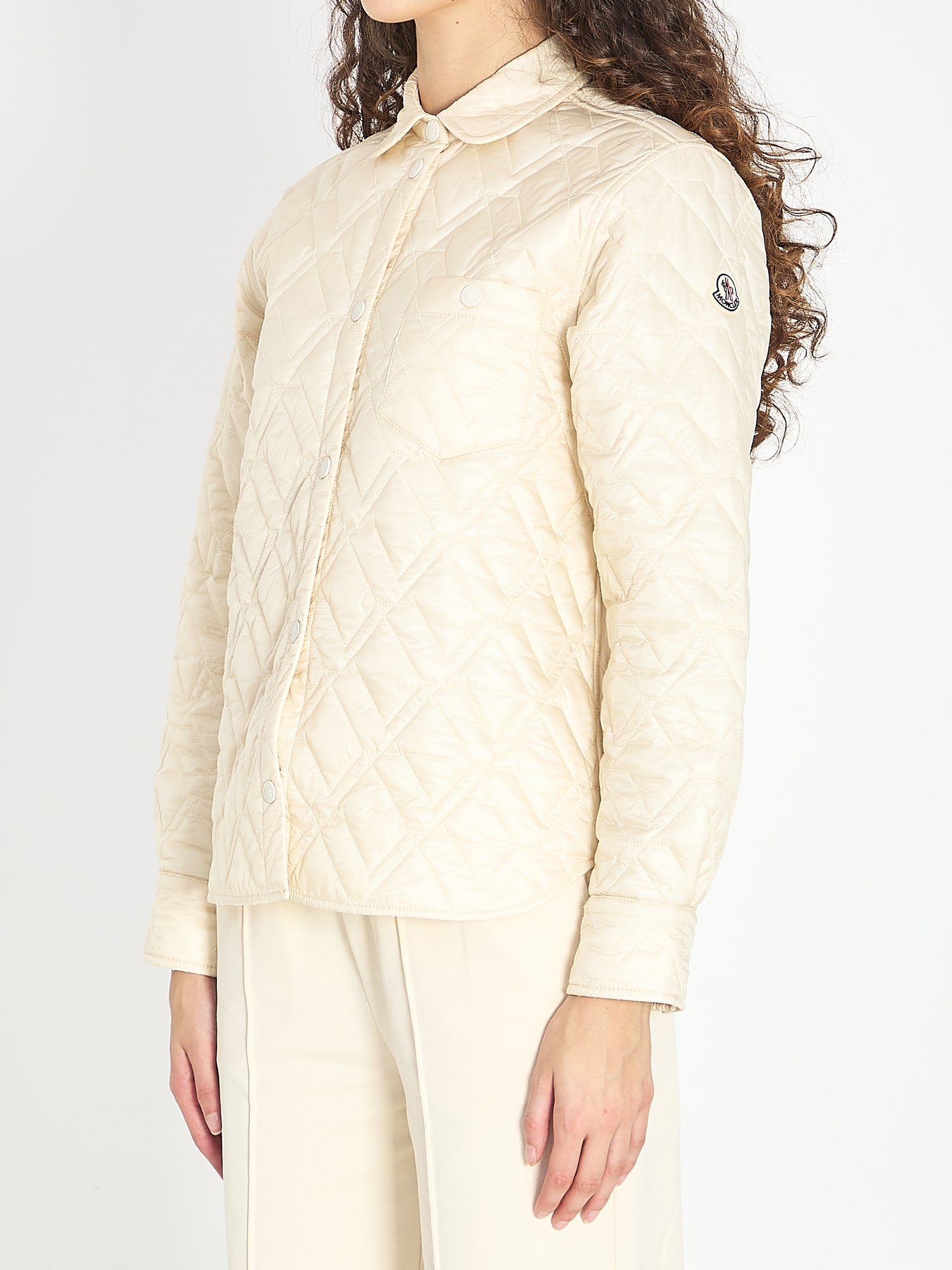 MONCLER 40 quilted shirt