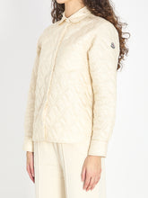 MONCLER 40 quilted shirt