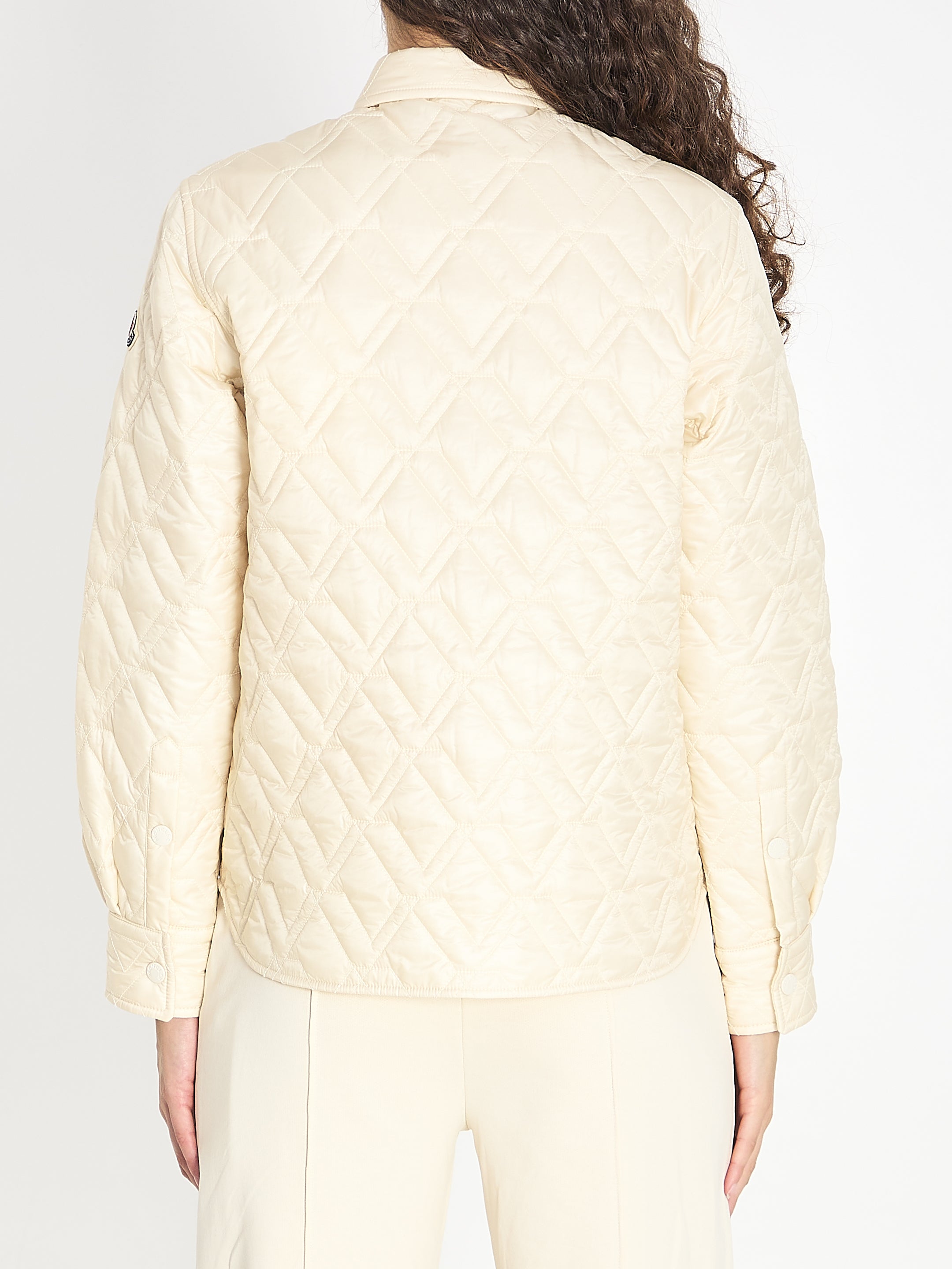 MONCLER 40 quilted shirt