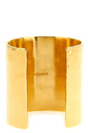hammered metal bangle