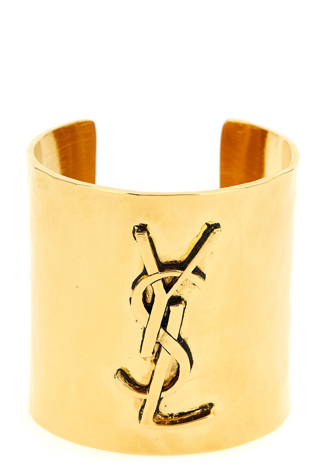 hammered metal bangle