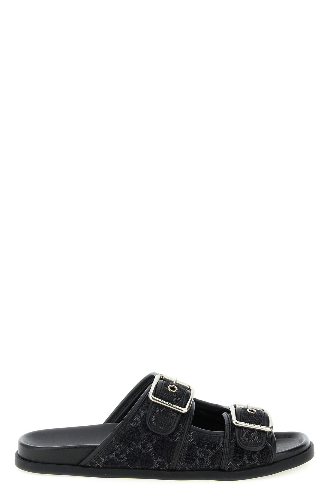 GUCCI 7 gg denim slides