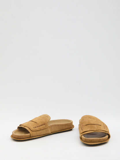 JACQUEMUS 36 mocassin sandals 