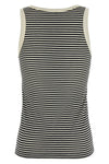 striped cotton tank top