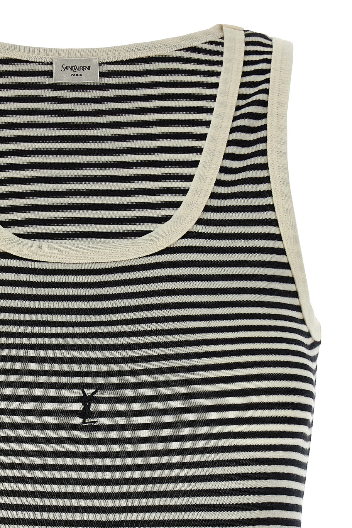 striped cotton tank top