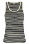 striped cotton tank top