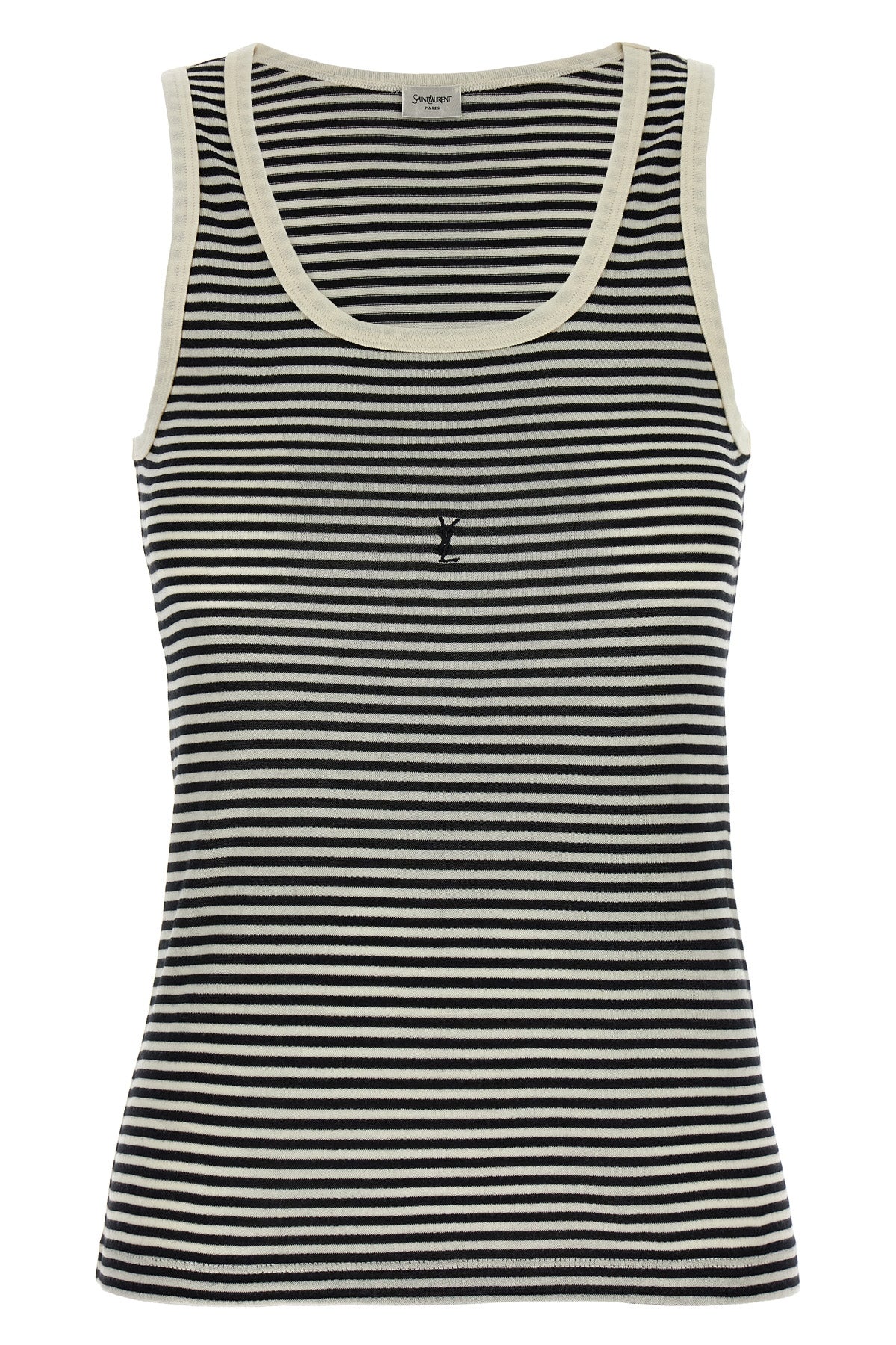 striped cotton tank top