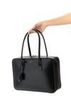 sac de jour in box shoulder bag in smooth leather