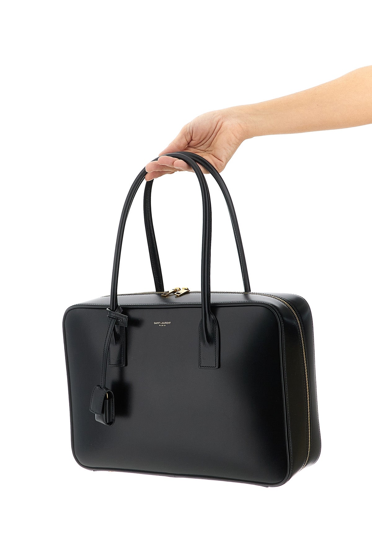 sac de jour in box shoulder bag in smooth leather