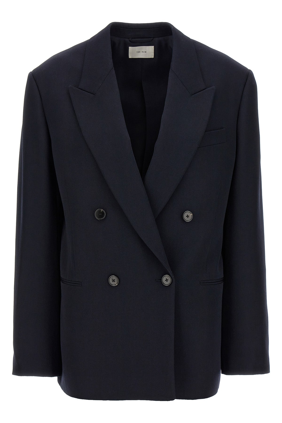 double-breasted sandon virgin wool blazer
