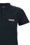 piqué delavé cotton polo shirt