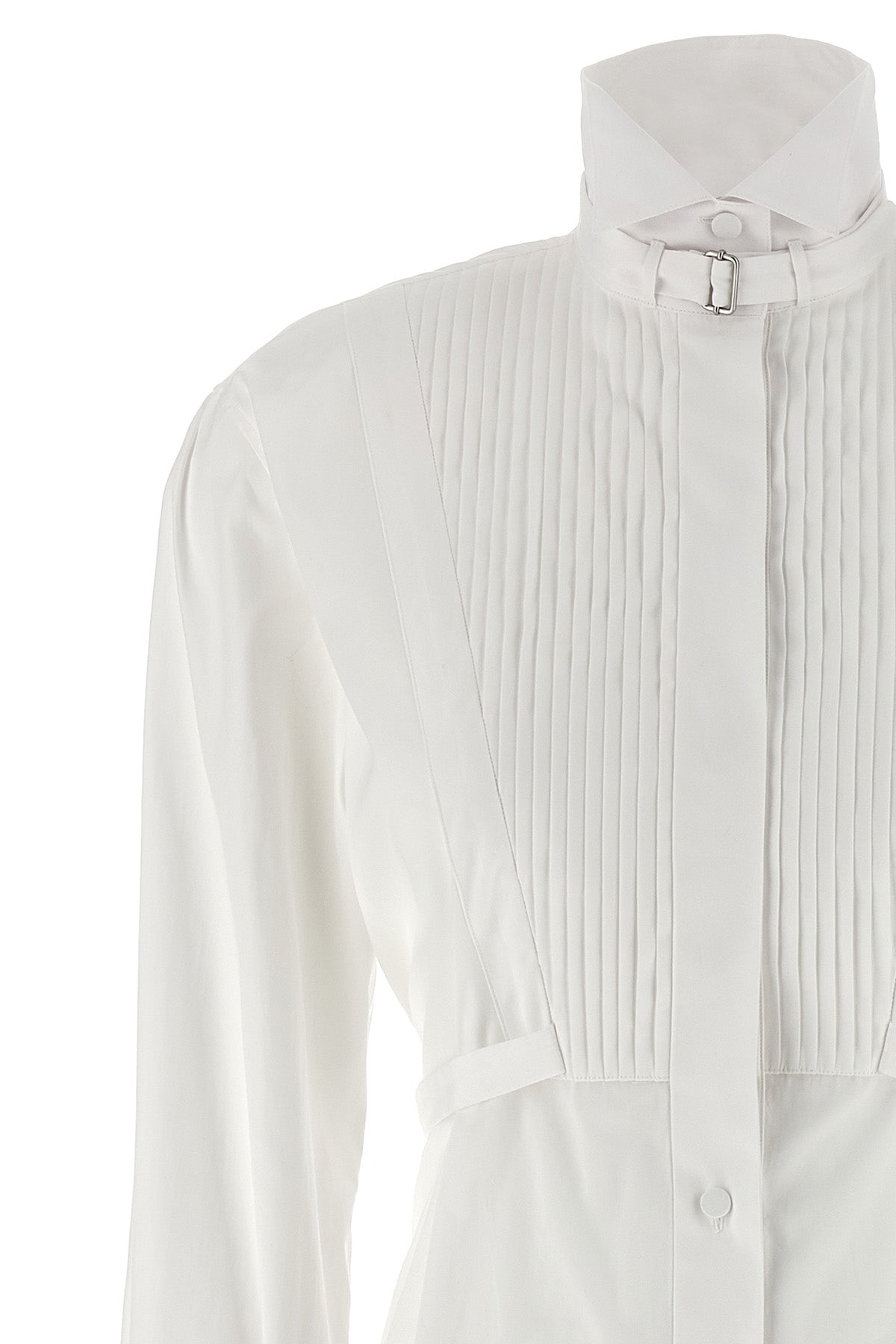 chemisier dress in cotton poplin