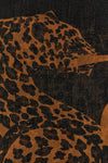 the saint laurent scarf is made of pure light wool