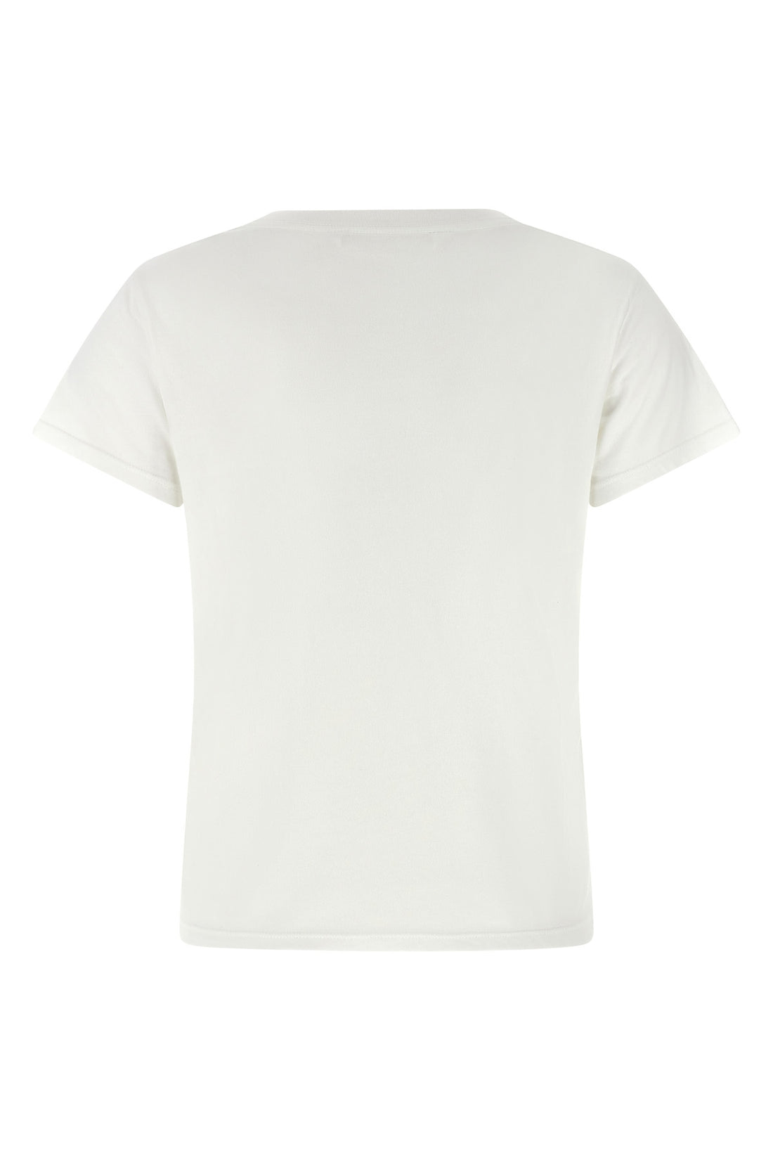 MOTHER L the lil goodie goodie crewneck cotton t-shirt