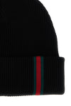 ribbed wool beanie