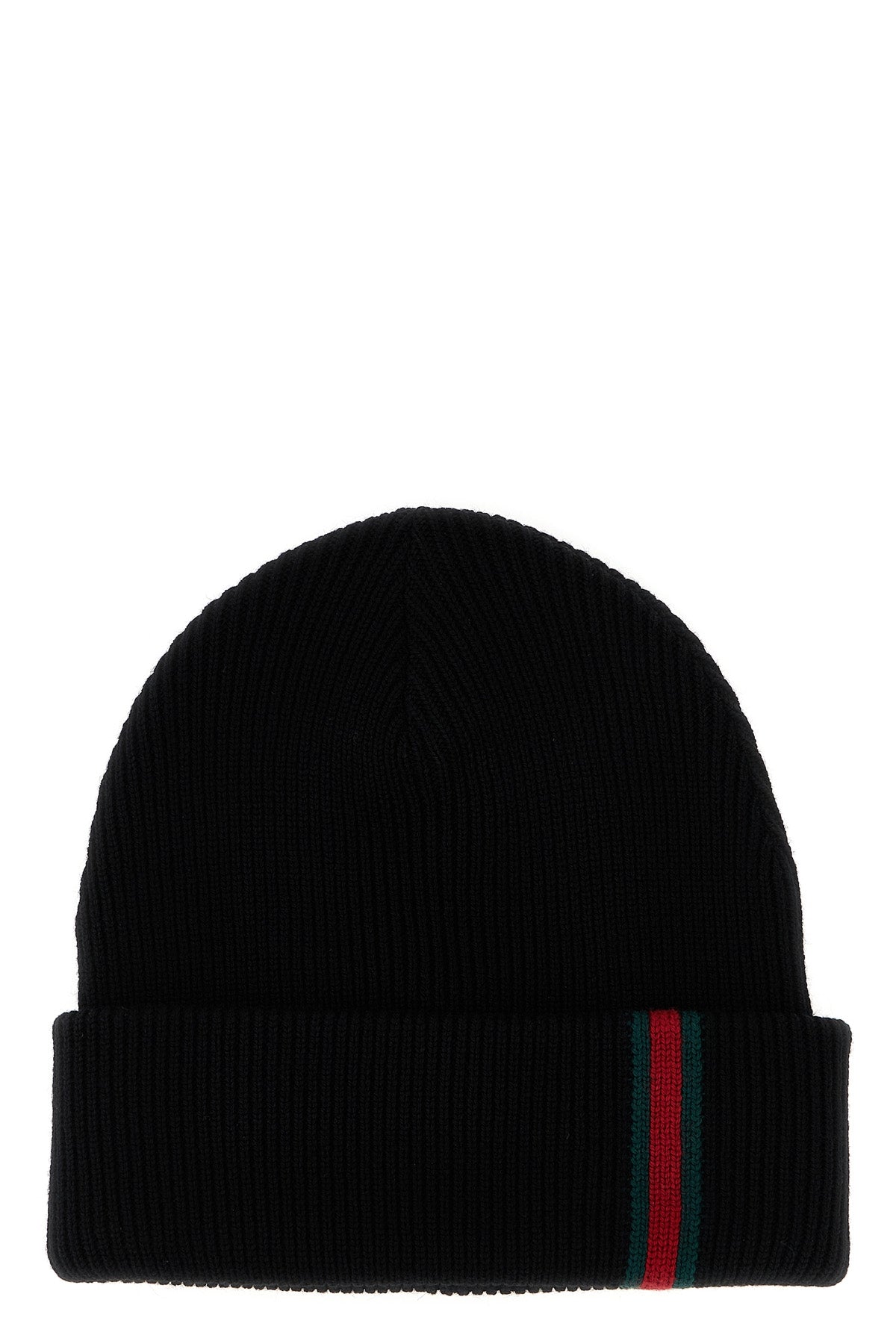 ribbed wool beanie