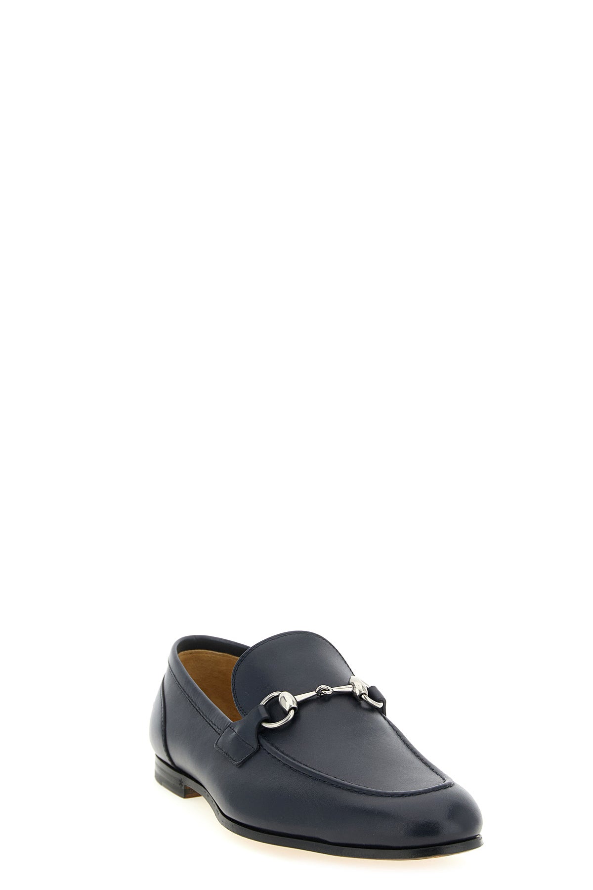 gucci jordaan leather loafers