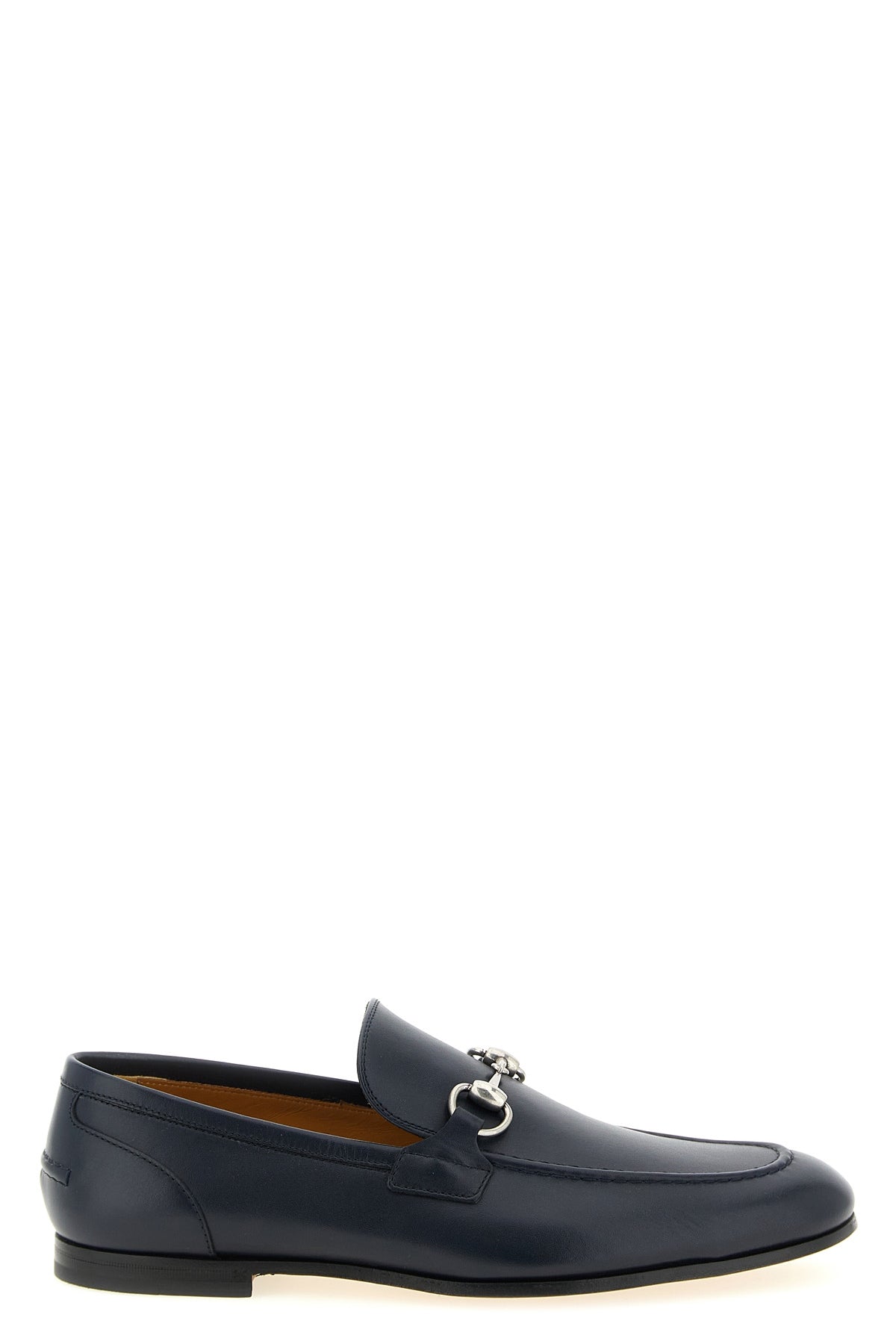 gucci jordaan leather loafers