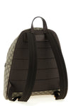 medium ophidia backpack in coated gg monogram fabric and hammered leather