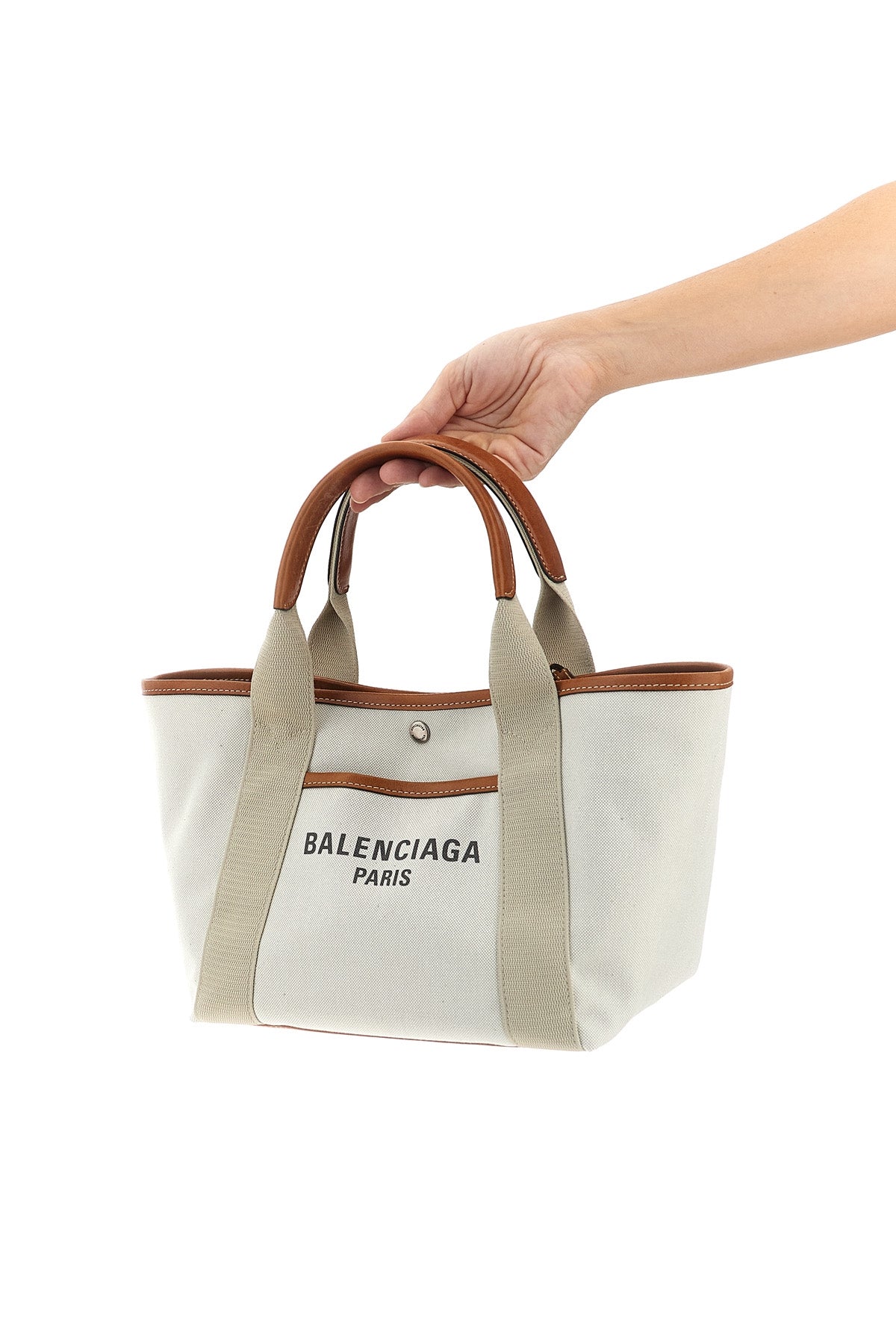 small biarritz cotton canvas shopping bag
