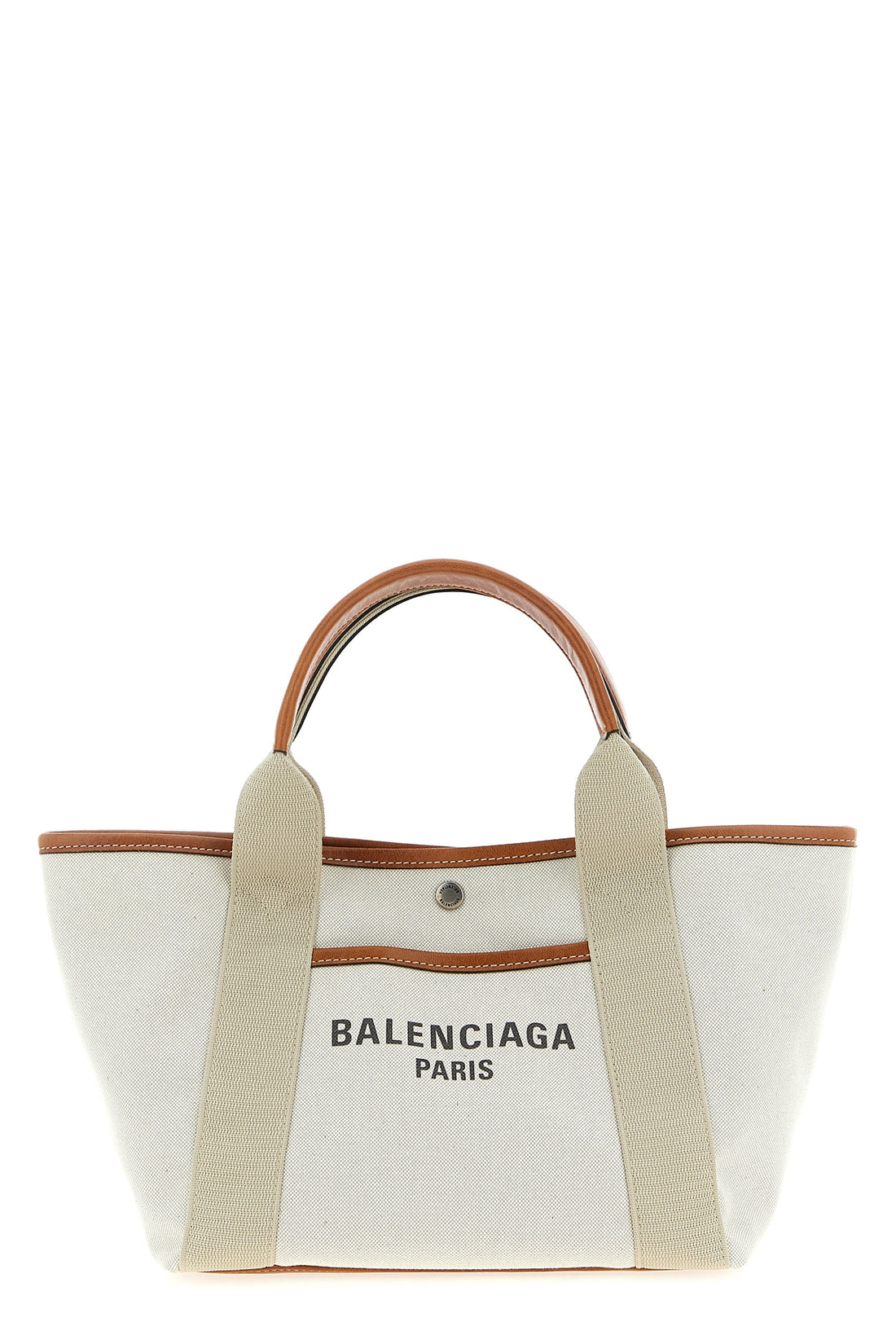 BALENCIAGA OS small biarritz cotton canvas shopping bag
