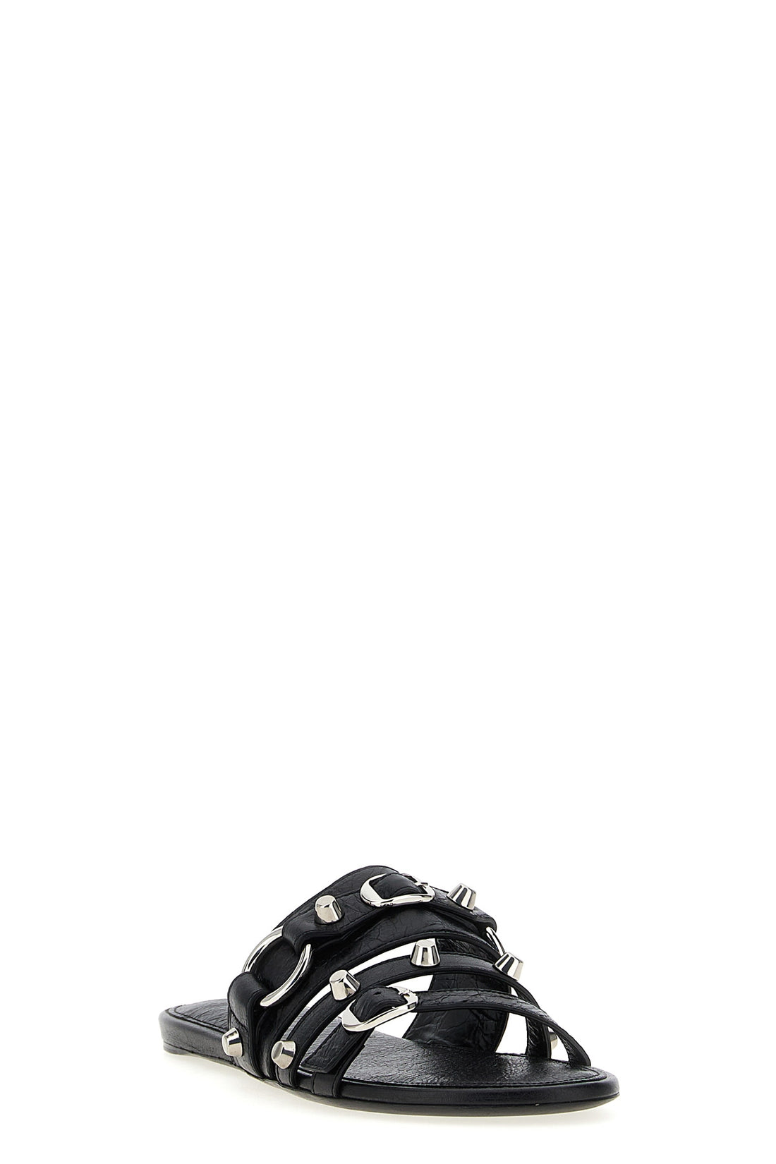 BALENCIAGA 36 arena city lambskin sabots
