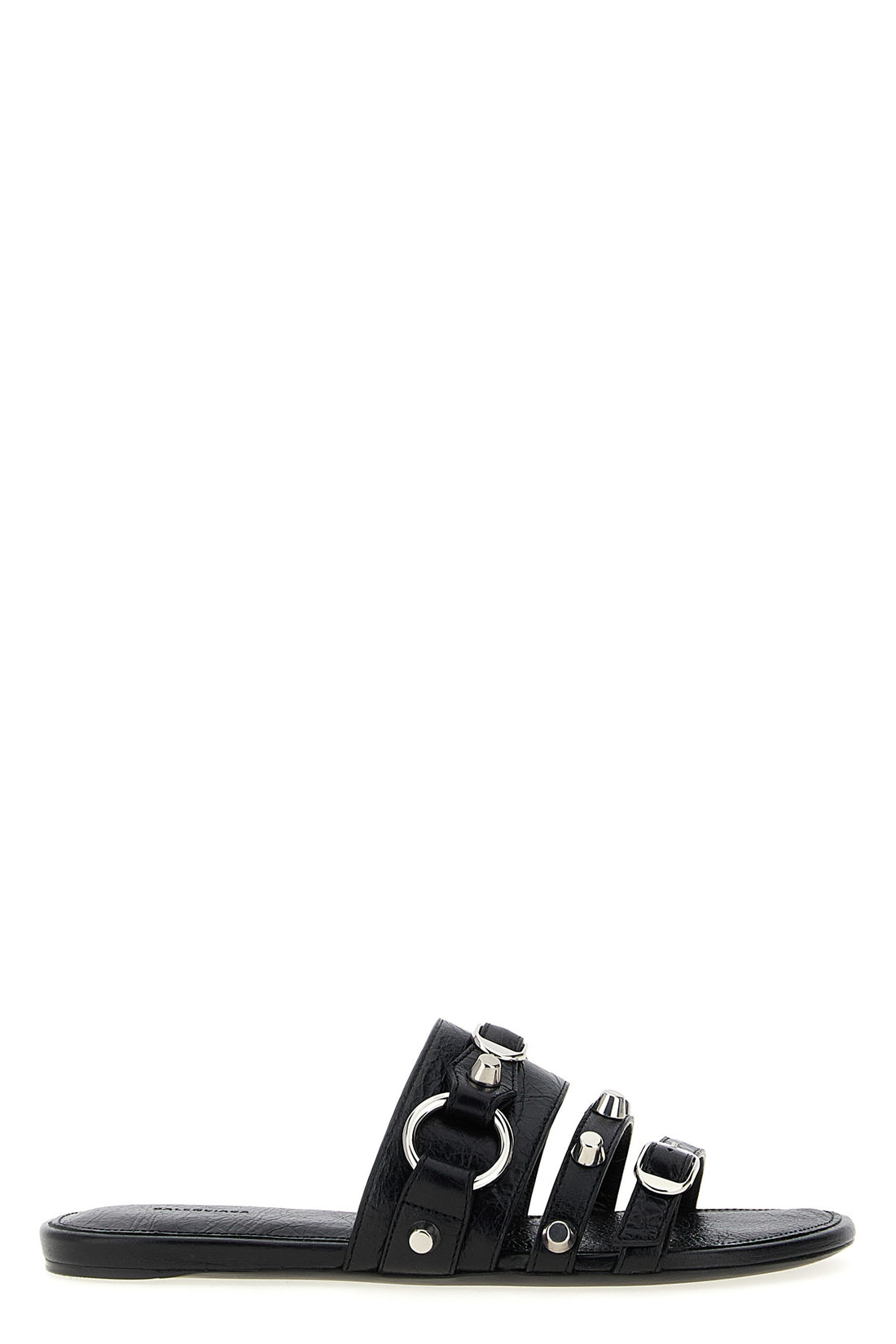 BALENCIAGA 36 arena city lambskin sabots