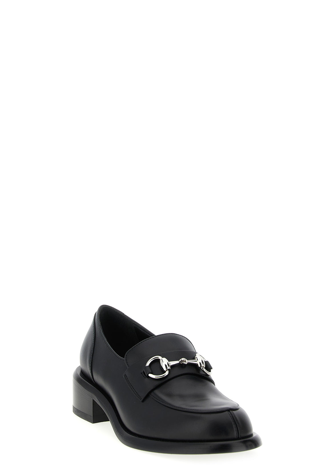 GUCCI 38.5 leather loafers
