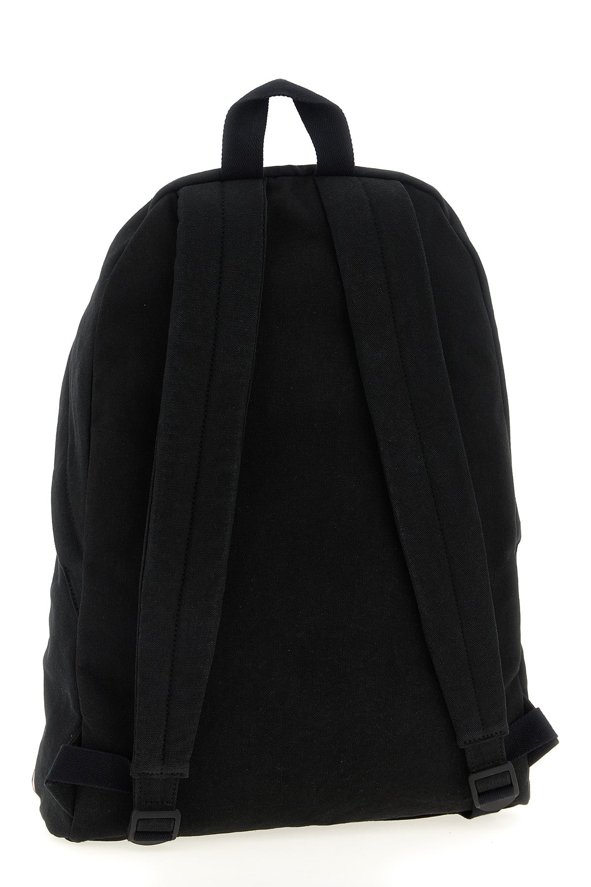 tape type washed cotton canvas backpack