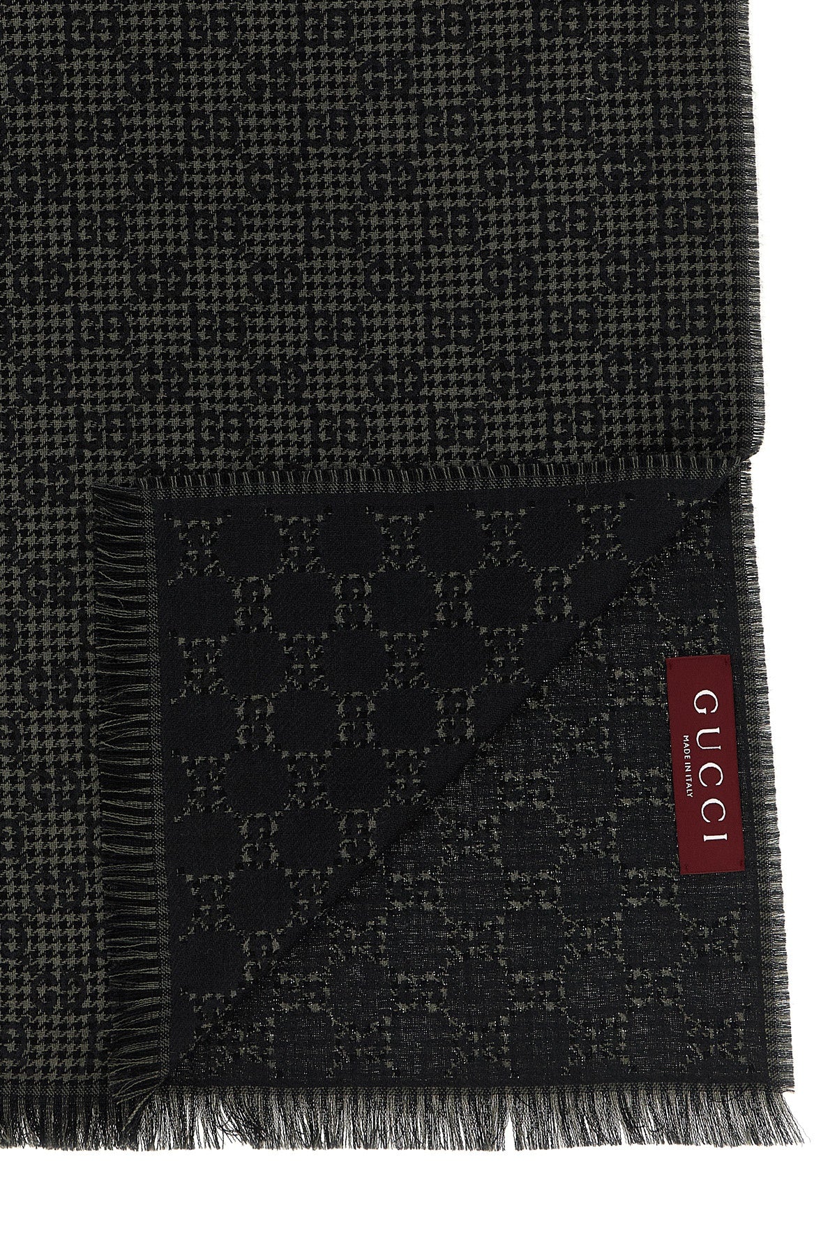 double face silk and wool scarf
