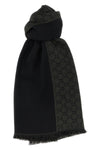 double face silk and wool scarf