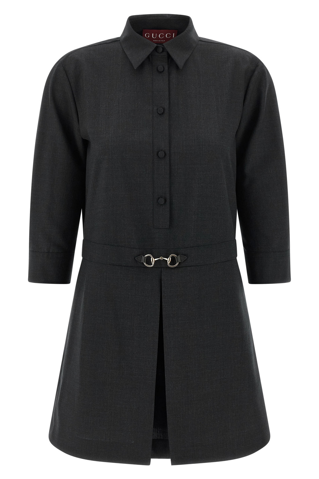 GUCCI 38 mini wool dress
