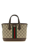 the small tote bag gucci ophidia is distinguished by a structured silhouette
