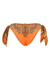 paisley-print mahon lycra bikini bottoms