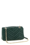 small gg marmont shoulder bag in chevron matelassé lambskin