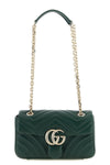 small gg marmont shoulder bag in chevron matelassé lambskin